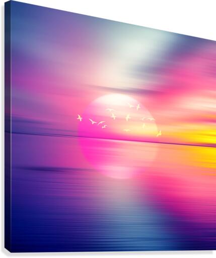 Abstract Movement XXXI Canvas Print