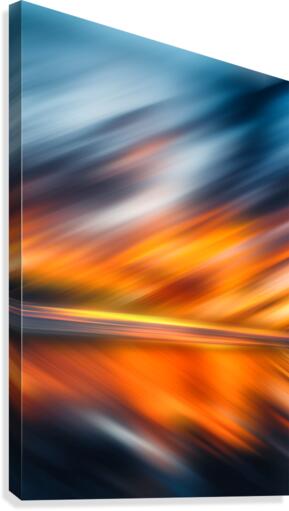 Abstract Movement XXXV Canvas Print