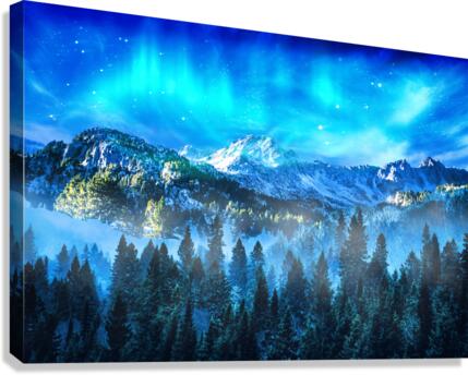 Northern Lights Canvas Print