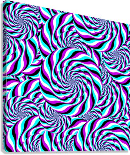 Hypnotic Art I Canvas Print