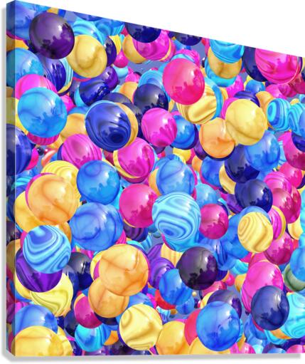 Marbles II Canvas Print
