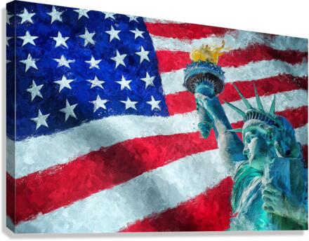 American Freedom Canvas Print