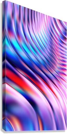 Abstract Flow Canvas Print