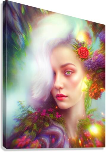 Charming Portrait III Canvas Print