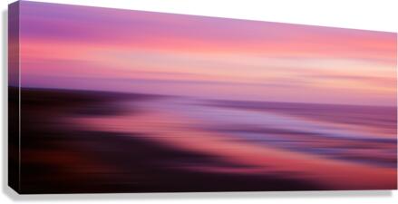 Sea Sunset VI - Panoramic Canvas Print