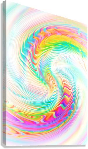 Abstract Flow Canvas Print