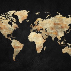 Artistic World Map XIII