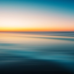 Sea Sunset VII - Panoramic