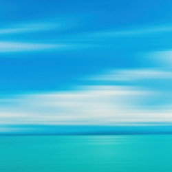 Sea Sunset V - Panoramic