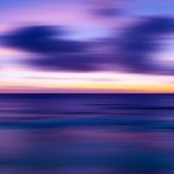 Sea Sunset IX - Panoramic