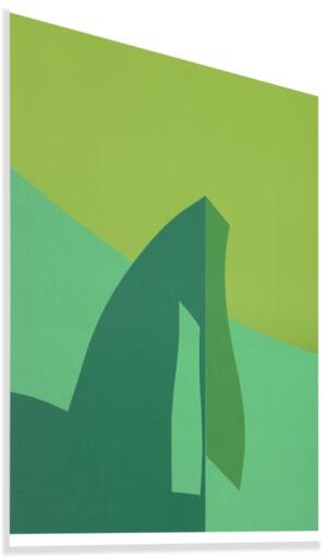Grøn 1 Canvas Print