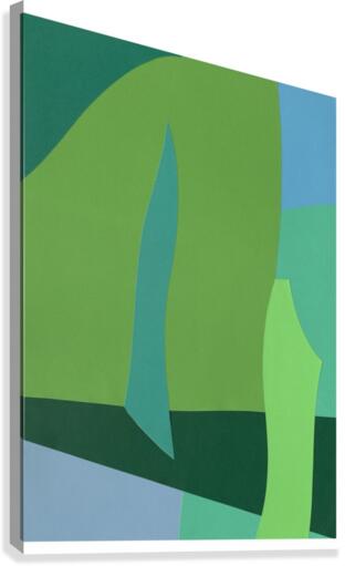 Grøn 2 Canvas Print