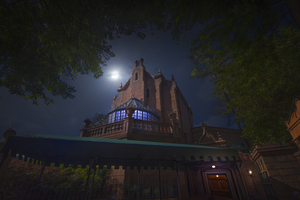 Haunted Mansion by Moonlight