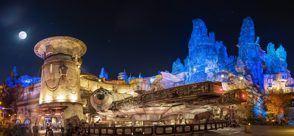 Star Wars Galaxys Edge Panorama by Visual Voyages Fine Art