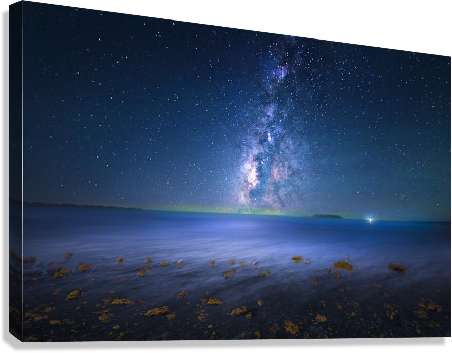 Celestial Shores Canvas Print
