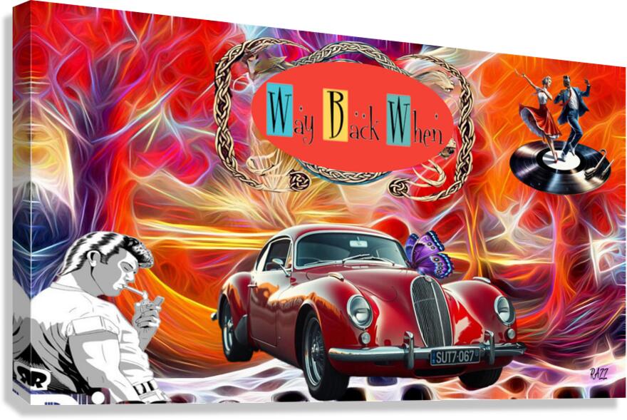 Way Back When Canvas Print