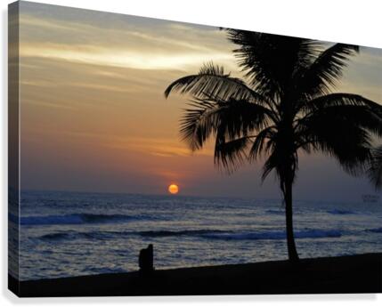 Majestic Sunset  Canvas Print