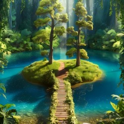 a captivating 3d render illustration of a hidden.