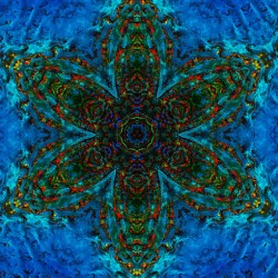 Flowing Flower of Life Mandala Artwork Prints