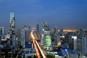 Bangkok City Skyline Thailand