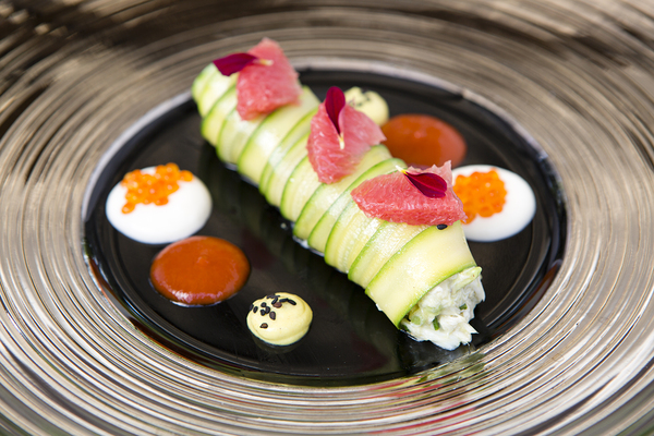 Avocado Crab Roll Roulade Print