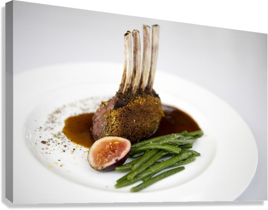 Quercy lamb rack Canvas Print