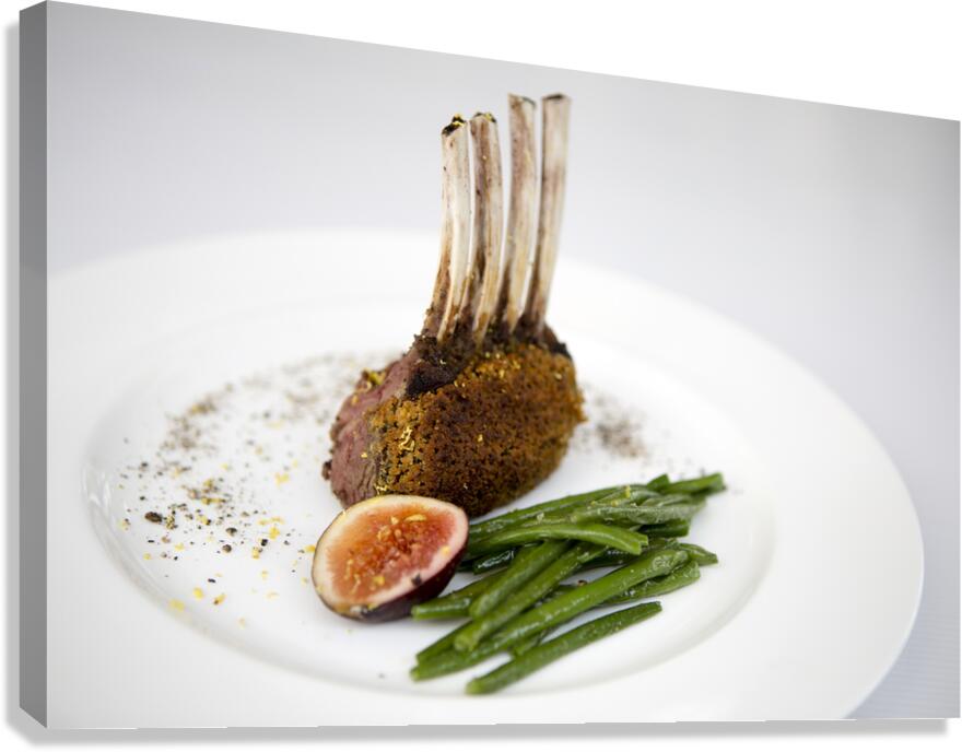 Quercy lamb rack Canvas Print