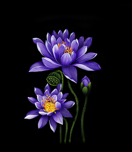 Divine Lotus_12X16