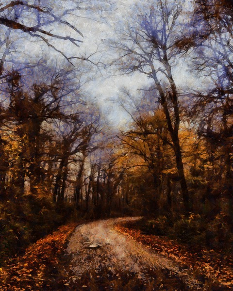 Lonely Road Print