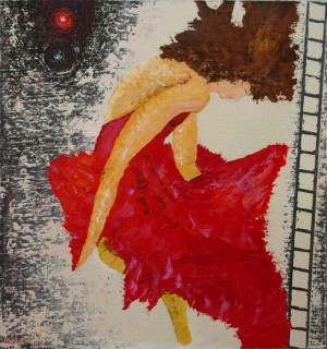 Ballet-2011-Ballet  MDF, oil on canvas (January-March 2011) size, width 85 height 90 cm by Vetrof Alik