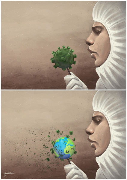 Coronavirus Print