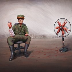 Bloody fan
