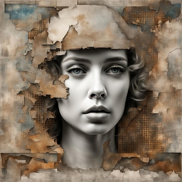 Lady Writed Print