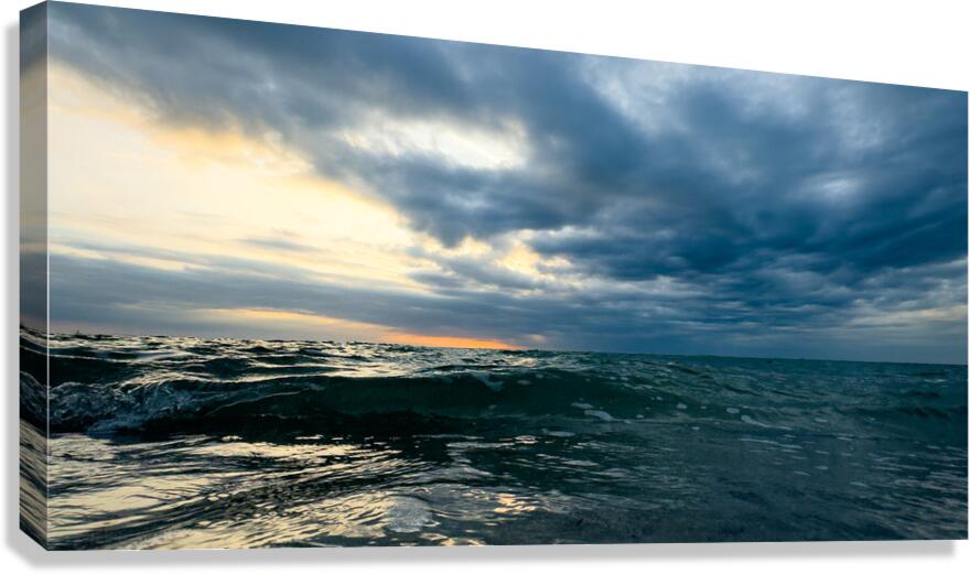 Naples Sand and Surf 4 Canvas Print