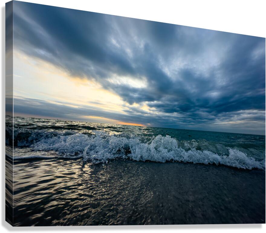 Naples Sand and Surf 5 Canvas Print