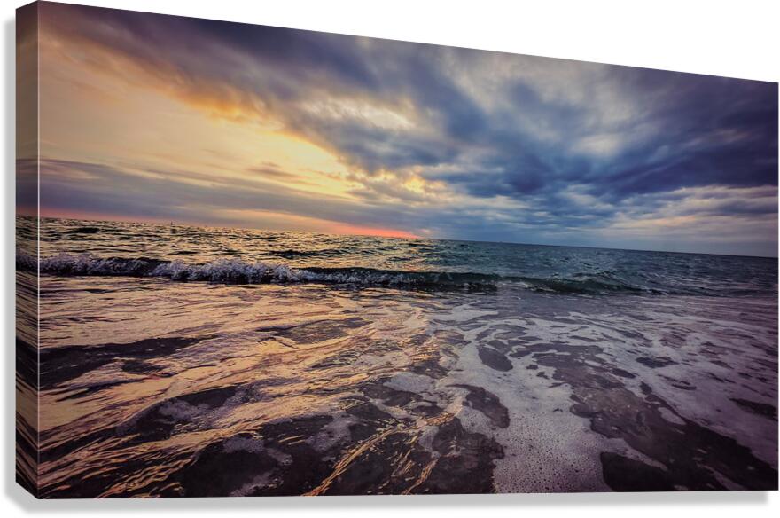 Naples Sand and Surf 38 Canvas Print