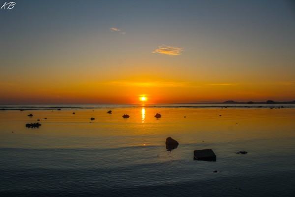 Sunrise Papua New Guinea Coast  by Koisen Wanori