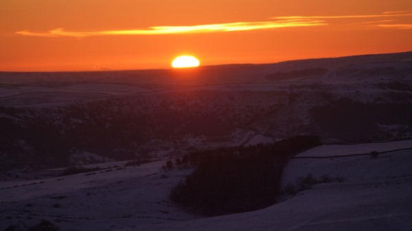 Sunset Peak District Mam Tor  by VantagePoint