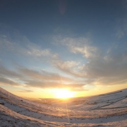 Sunrise Peak District Mam Tor 