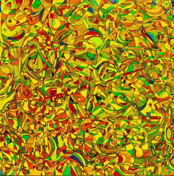 ABSTRACT SHAPES 06  Print