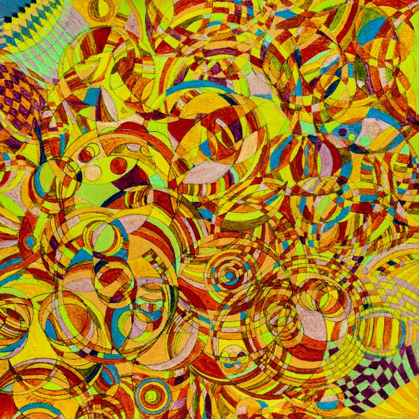 ABSTRACT SHAPES 07 Print