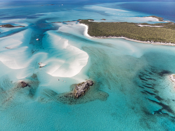 Exuma Azure Print