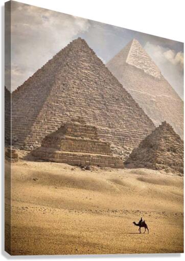 Pyrimids  Canvas Print