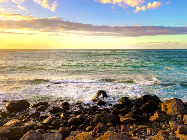 Sunset Of Aloha by Meena Nieve
