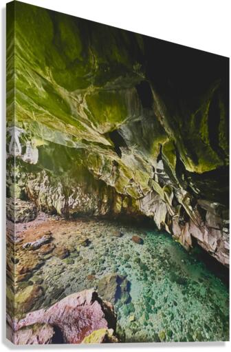 Island Cavern Canvas Print