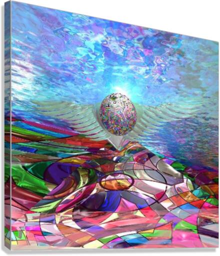 Icarus Rising Canvas Print