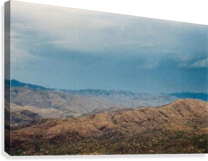 In The Rain Canvas Print