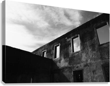 House but no longer a Home  Canvas Print