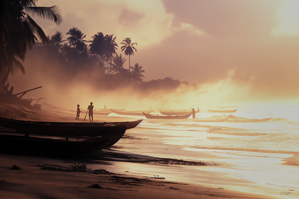 Before the Light Settles Print