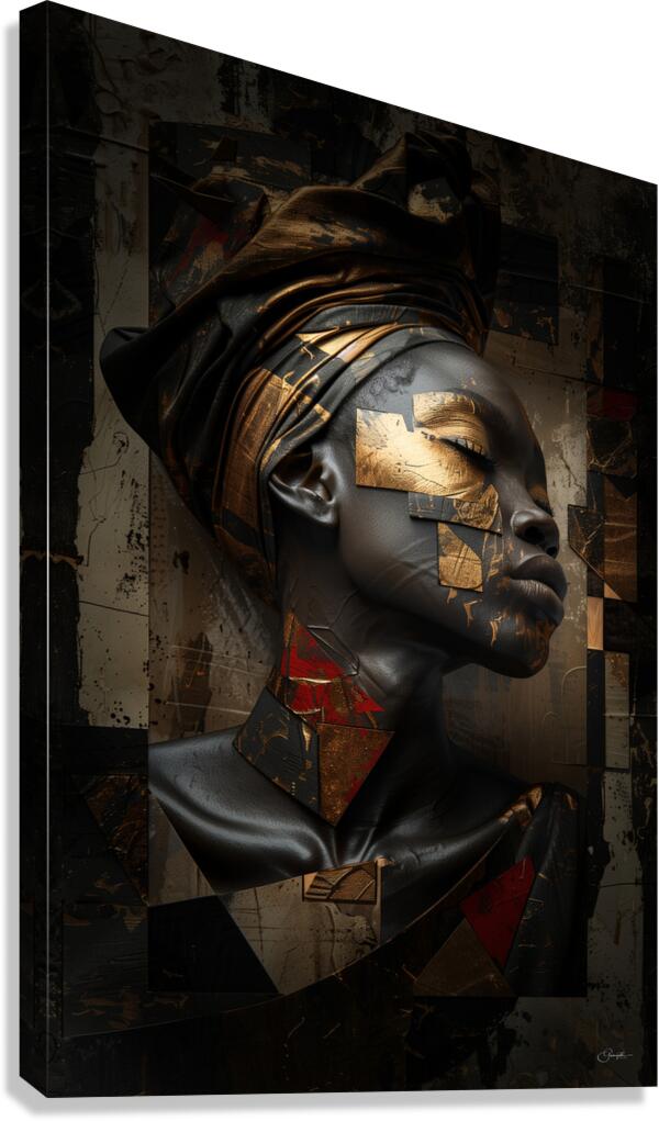 Constructed Identity Canvas Print
